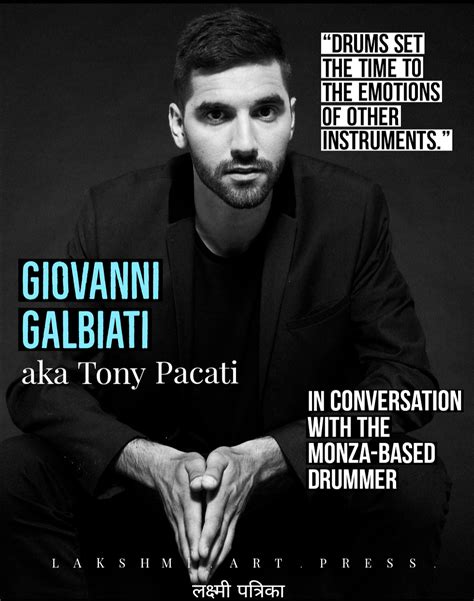 Italian Drummer Giovanni Galbiati aka Tony Pacati on What .